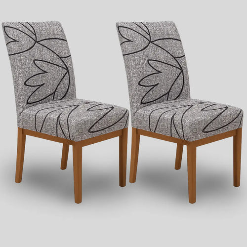 Kit 2 Capa Cadeira Florata - Oferta Cross