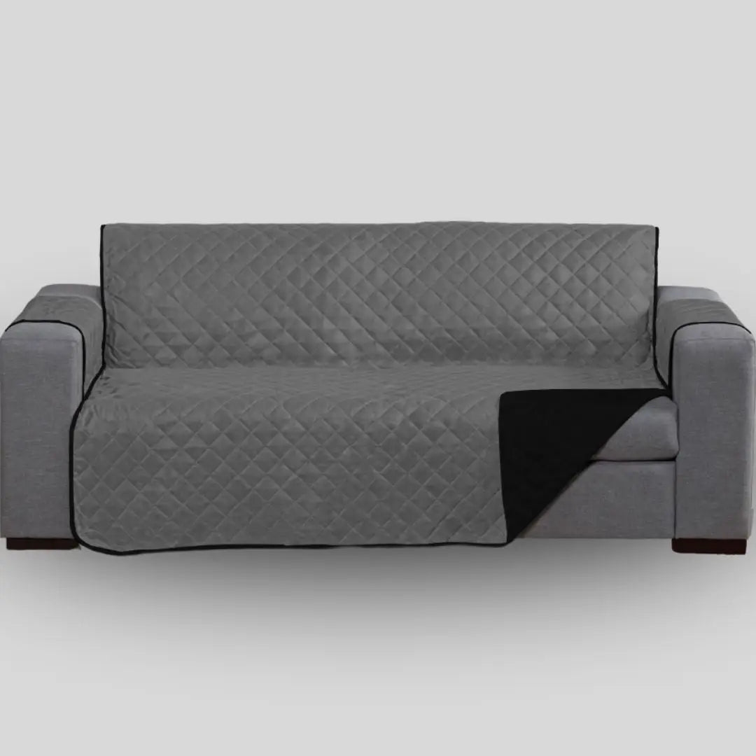 Protetor Sofá Cinza-Preto - Oferta Cross