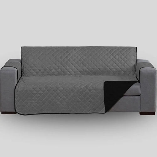 Protetor Sofá Cinza-Preto - Oferta Cross