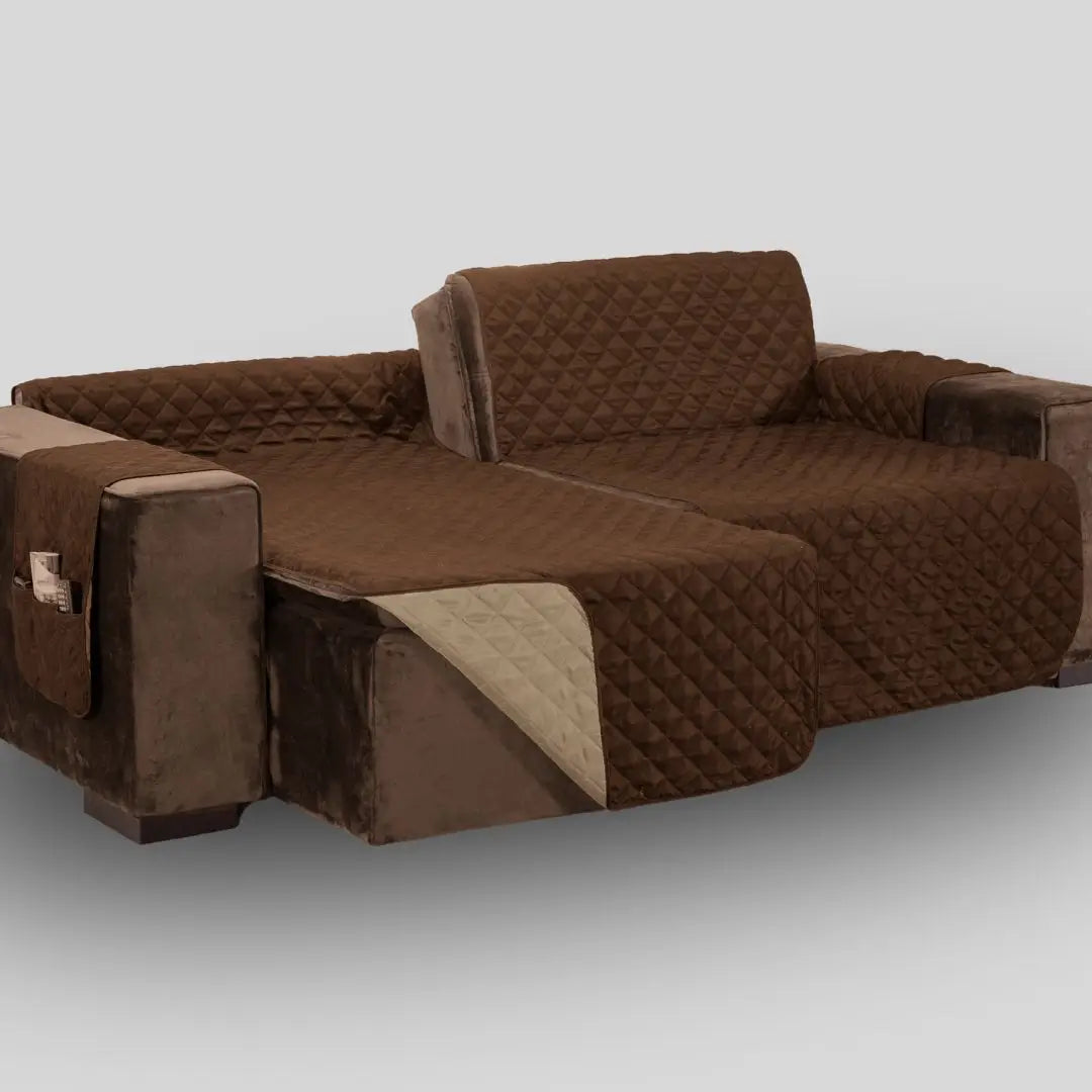 Protetor Sofá Tabaco-Caqui - Oferta Cross