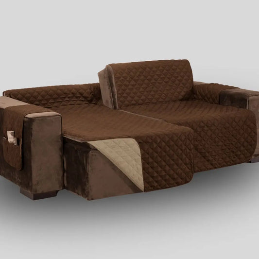Protetor Sofá Tabaco-Caqui - Oferta Cross