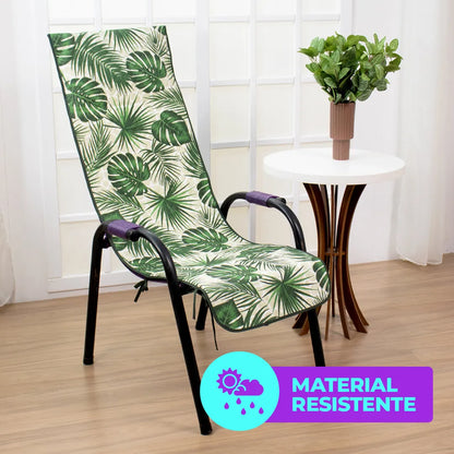 Capa para Cadeira de Varanda Impermeável - Jardim Secreto