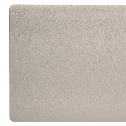 Jogo Americano Retangular Dupla Face Corino Impermeável - Creme