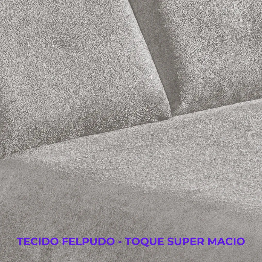 Jogo de Cama Plush Soft - Sono Quentinho Cinza