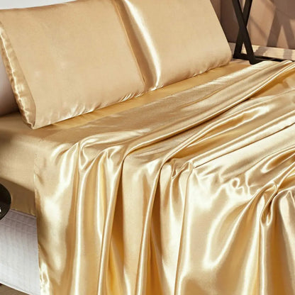 Jogo de Cama Romantic 04 Peças - Dourado