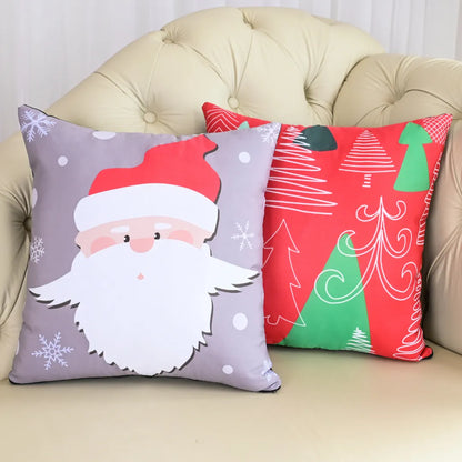 Capa de Almofada Natal - Vermelha