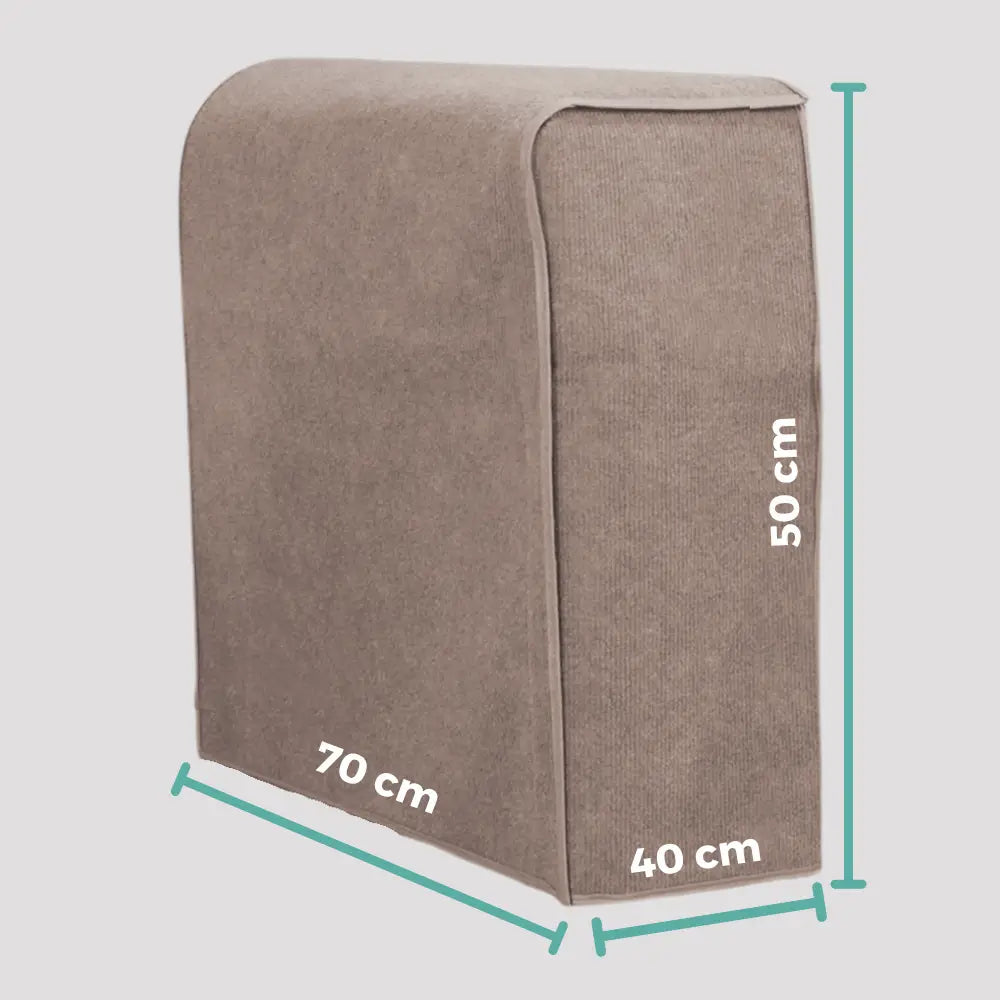 Protetor Braço de Sofá Arranhador para Gatos Kit 2 - Bege