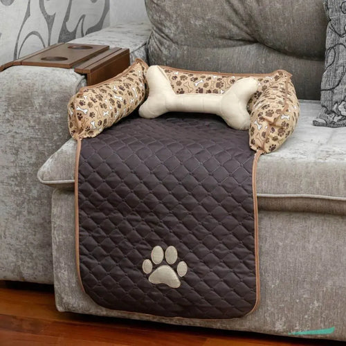 Protetor de Sofá Pet Impermeável Pequeno - Tabaco