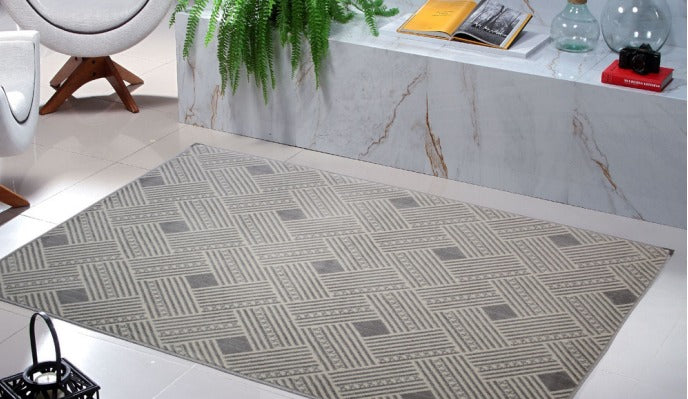 Tapete Andino - Cinza