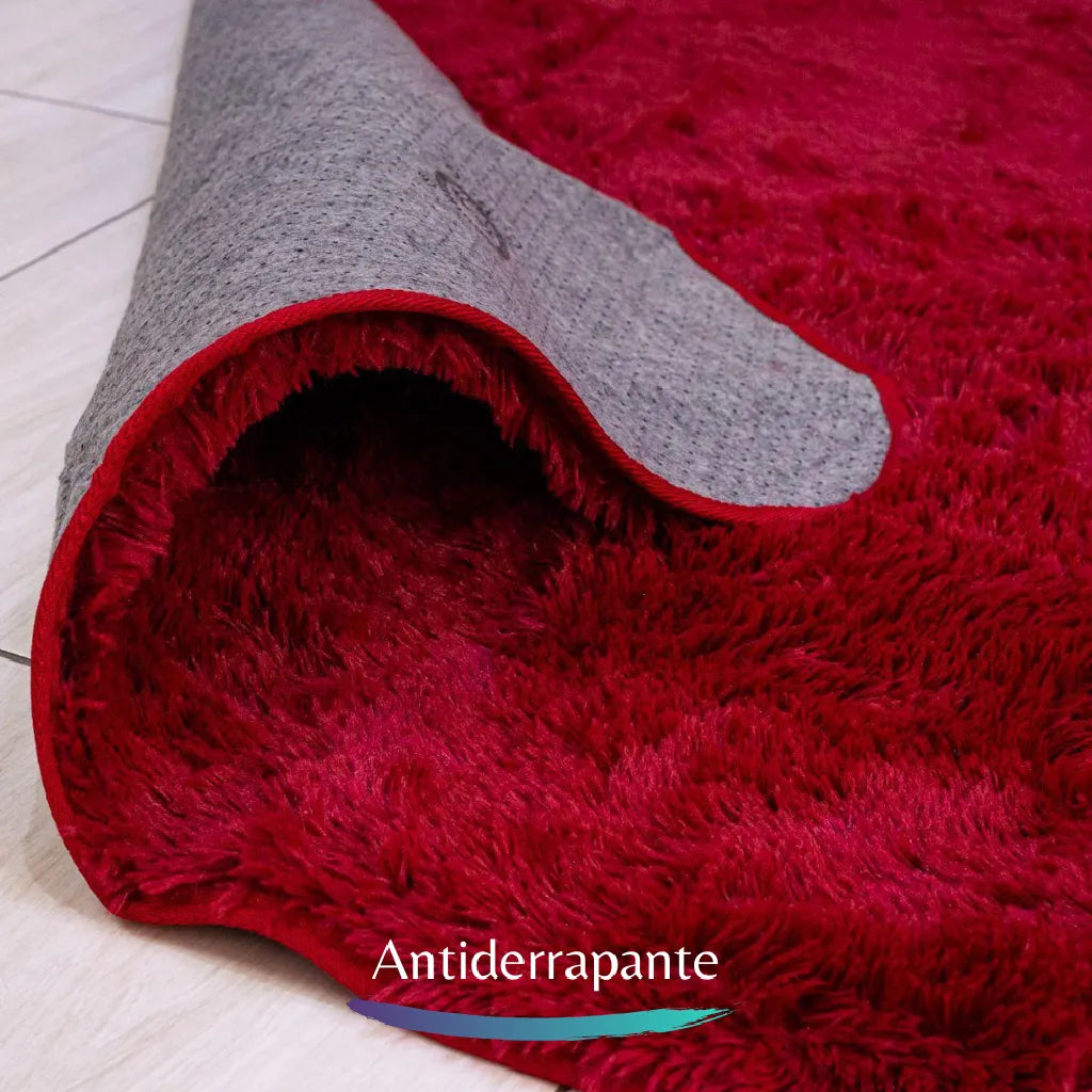 Tapete Felpudo - Bordô (4 Tamanhos)