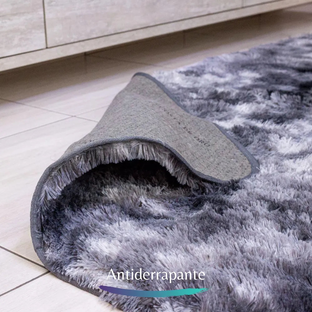 Tapete Felpudo - Mescla Chumbo (4 Tamanhos)