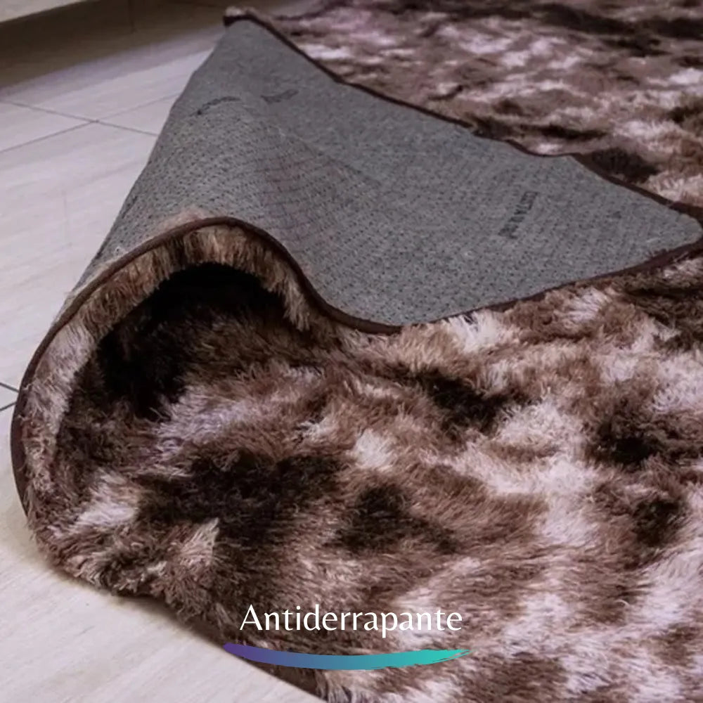 Tapete Felpudo - Mescla Tabaco (4 Tamanhos)