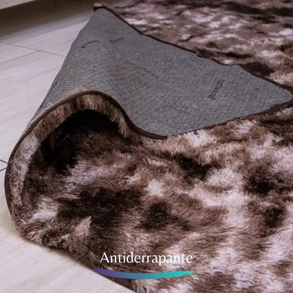 Tapete Felpudo - Mescla Tabaco (4 Tamanhos)