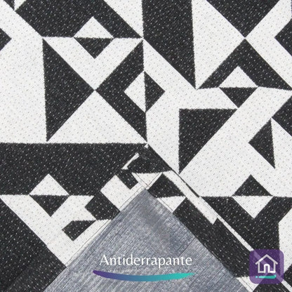 Tapete Labirinto -  Preto (3 Tamanhos)