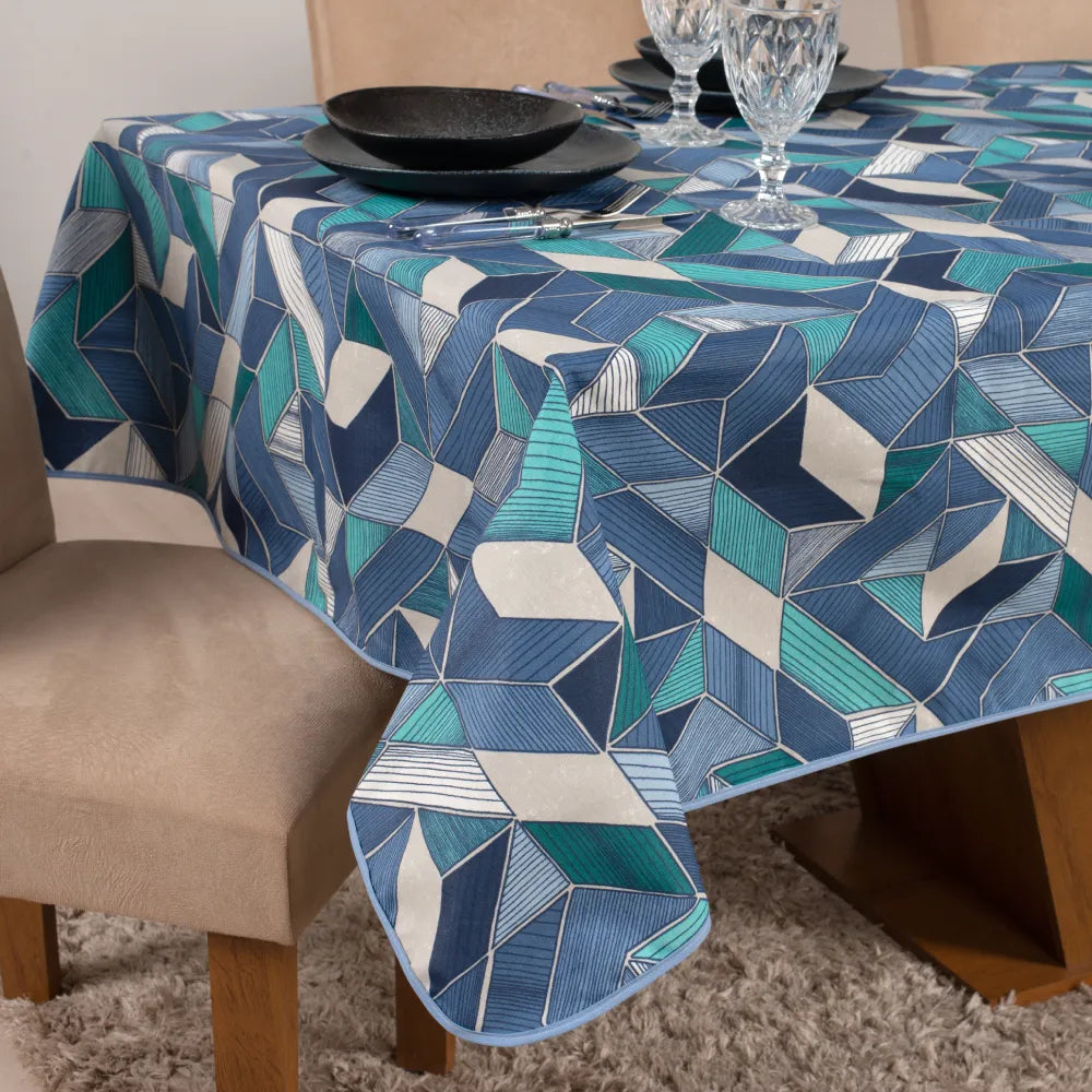 Toalha de Mesa Impermeável - Mosaico
