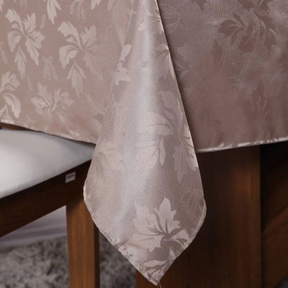 Toalha de Mesa Jacquard - Capuccino