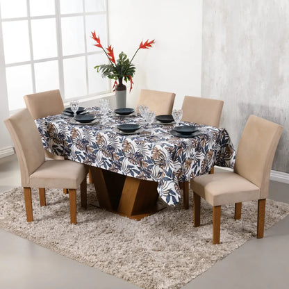 Toalha de Mesa Jacquard - Jardim Botânico