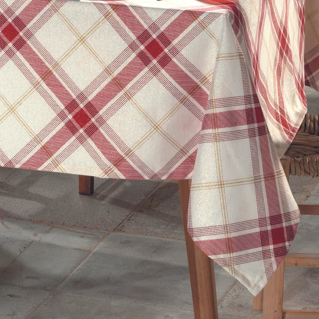 Toalha de Mesa Natalina - Xadrez