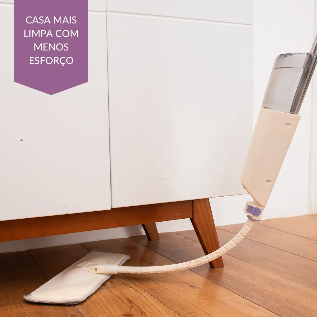Vassoura Mop Inteligente Flexível Spray