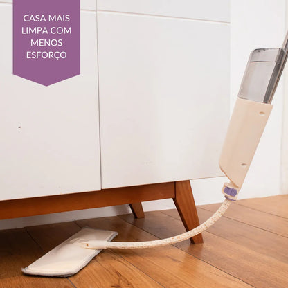 Vassoura Mop Inteligente Flexível Spray