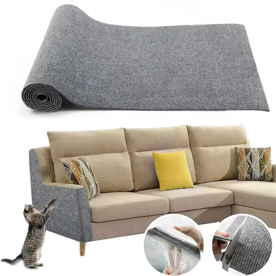 Arranhador Adesivo de Sofá, Cama e Parede Multi Fix - Marrom