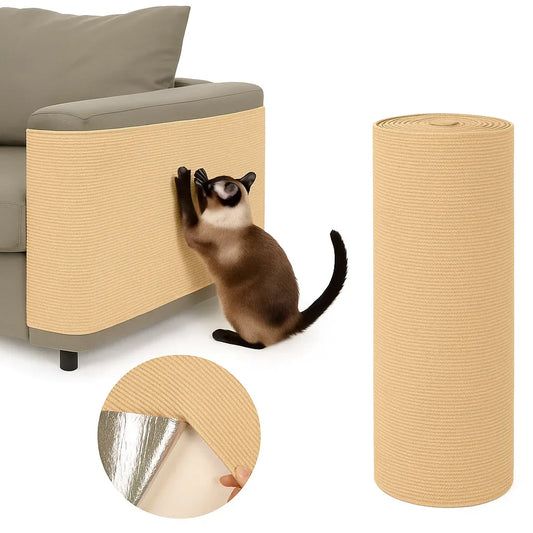 Arranhador Adesivo de Sofá, Cama e Parede Multi Fix - Bege