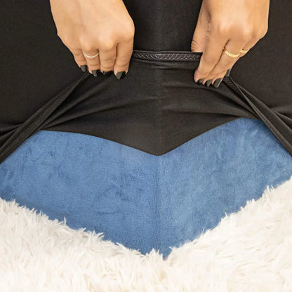 Kit 2 Capa para Puff Quadrado - Sueter e Preto