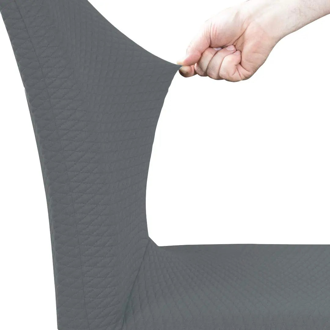 Capa Protetora Cadeira Arranhão Gato Protex Duo - Cinza Escuro