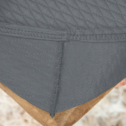 Capa Protetora Cadeira Arranhão Gato Protex Duo - Cinza Escuro