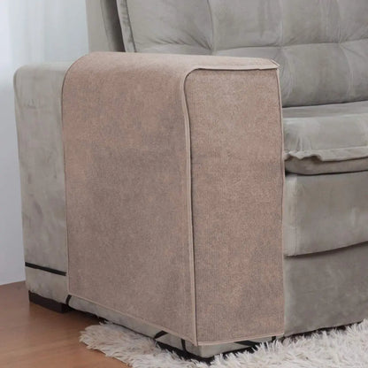 Protetor Braço de Sofá Arranhador para Gatos Kit 2 - Bege