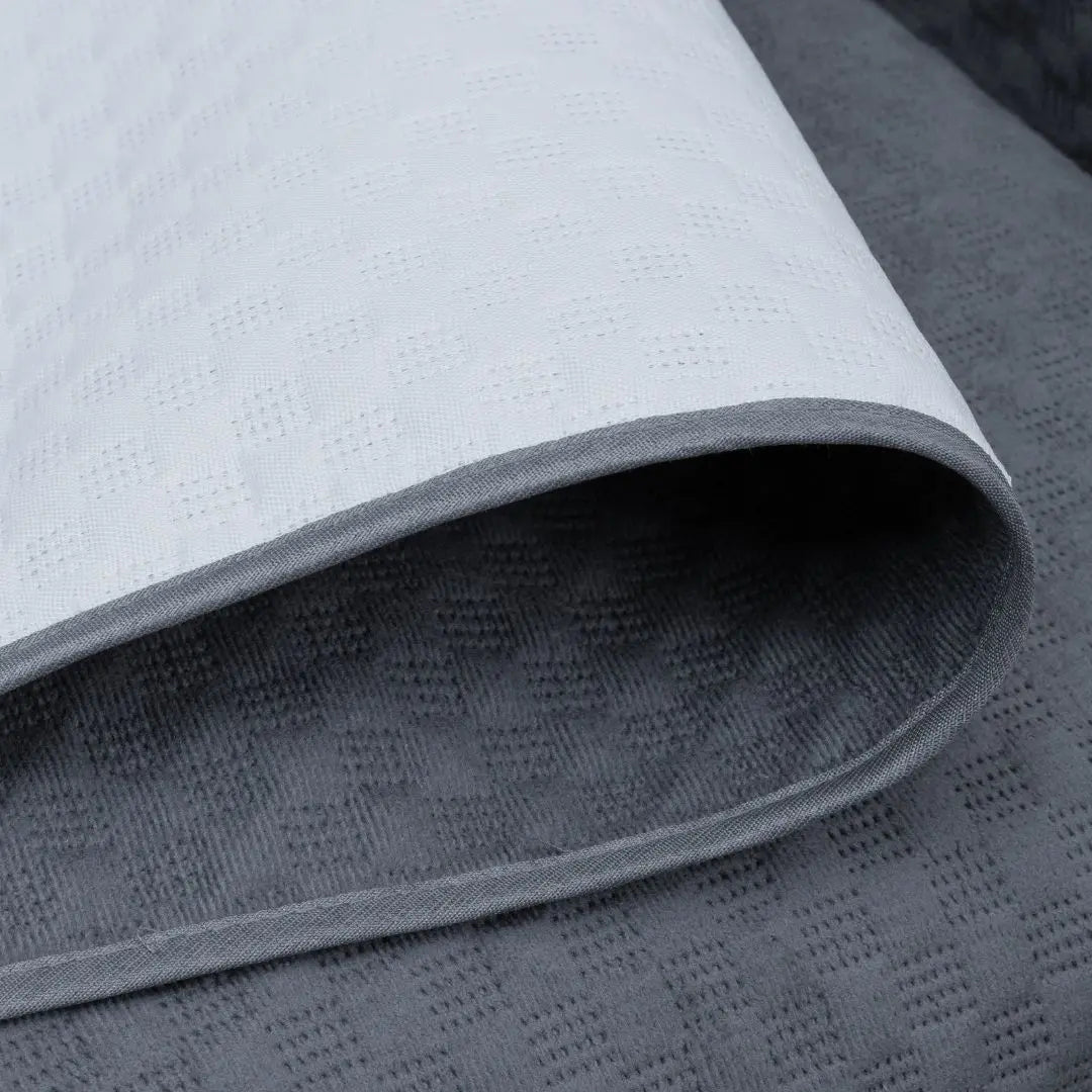 Capa Protetora Arranhão Gato Sofá Boutique - Cinza Escuro