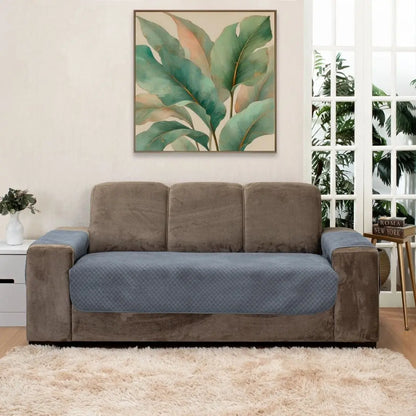 Capa Protetora Arranhão Gato Sofá Boutique - Cinza Escuro